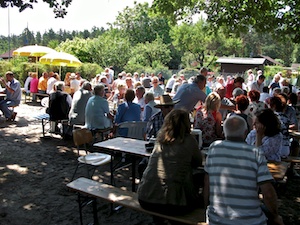 Bild einer Feier im Gartenverein Grunewald e.V.